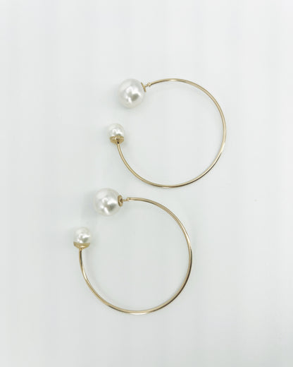 Daisy Hoop Earrings