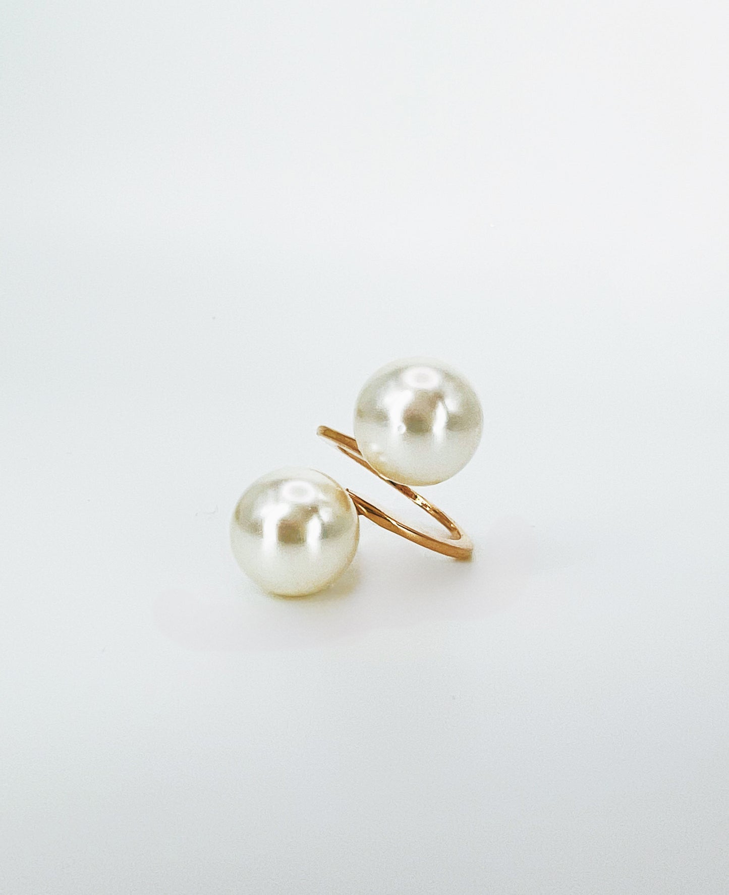 Two Pearls Ring