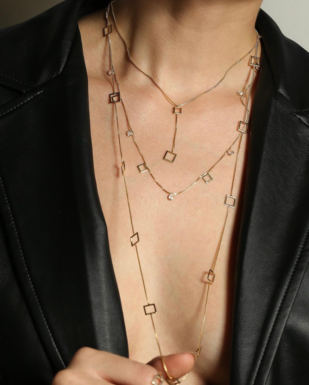 Be Square Necklace