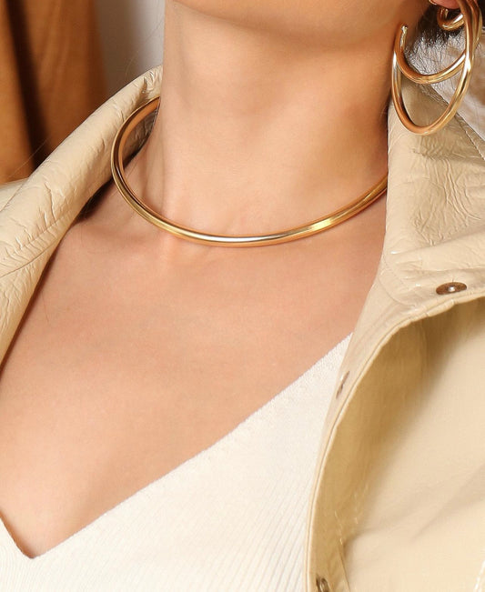 Tube Choker Necklace